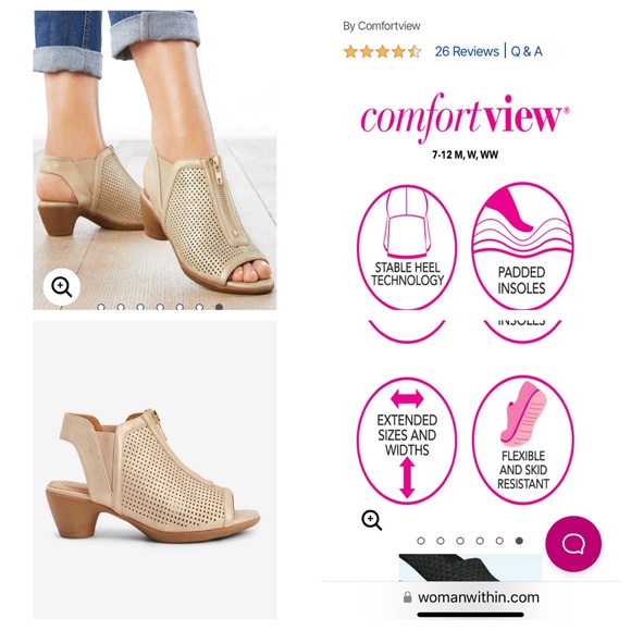 Comfortview shoes Size 8W - Picture 2 of 2
